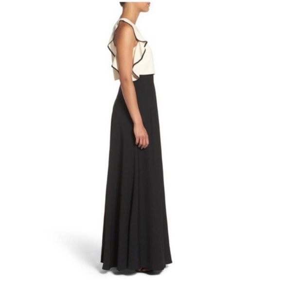 Jill Stuart ruffle evening gown - Picture 3 of 7